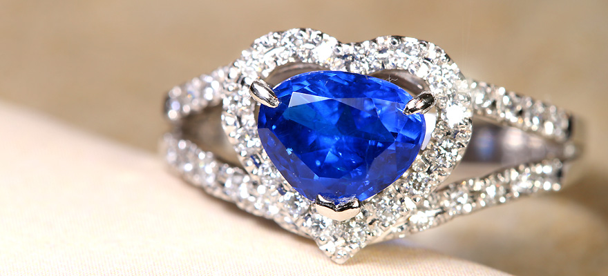 アウイナイト約1ct ダイヤモンド プラチナ リング（指輪）【品質保証書